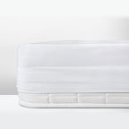 Σεντόνι με Λάστιχο Πουά Cannon Imperial 180X200+40 White